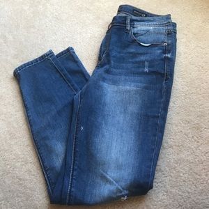 Kensie effortless ankle mid-rise jeans